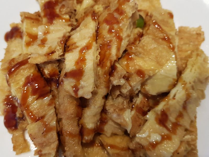 乾煎豆皮