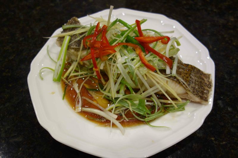“清蒸海魚”