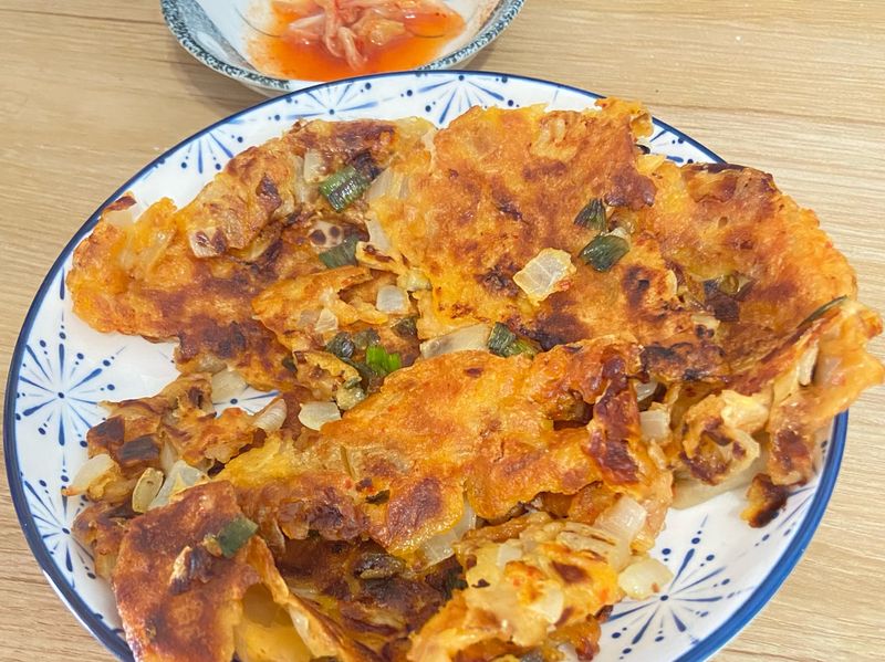 泡菜海鮮煎餅