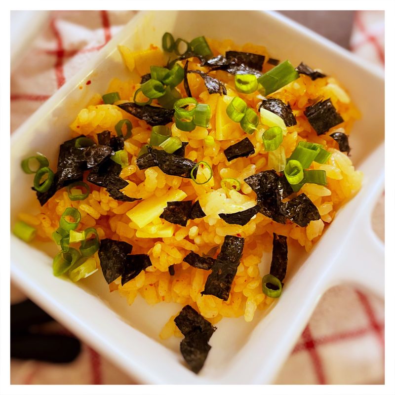 泡菜拌飯