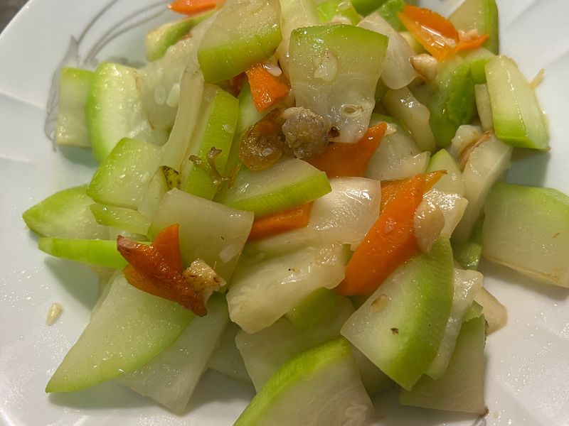 清炒蒲瓜