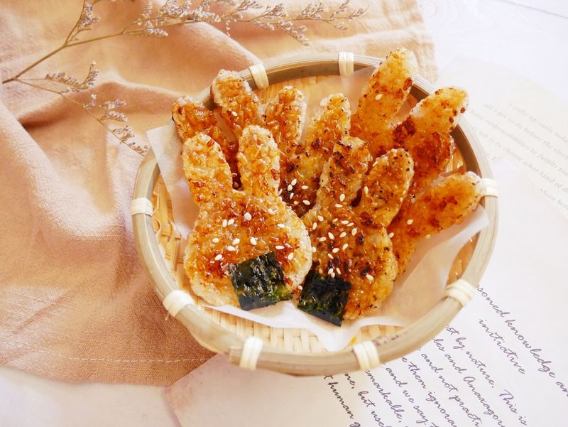 平底鍋「照燒脆米餅」卡滋卡滋好酥脆!!