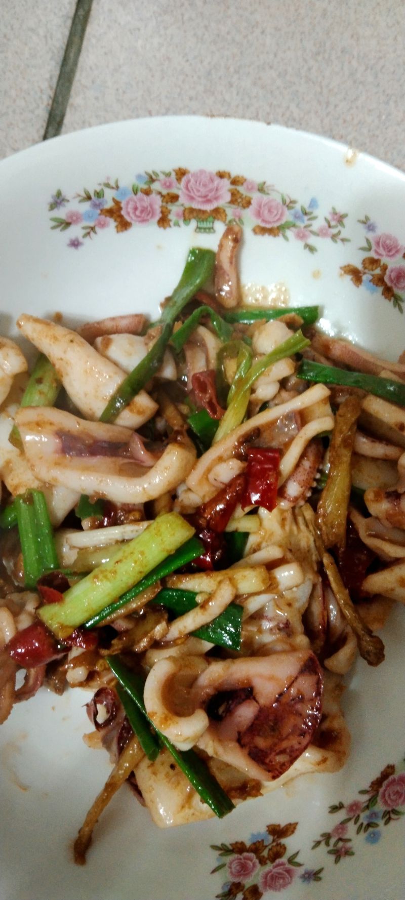 蔥爆沙茶小卷