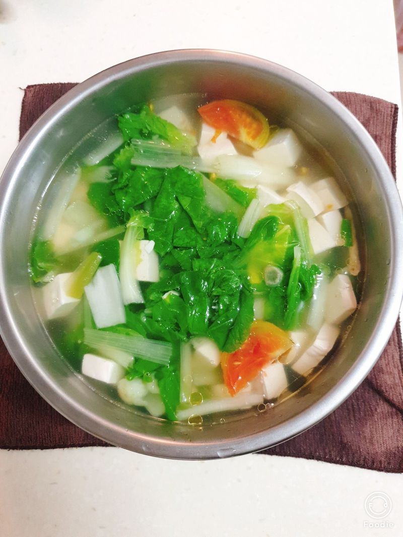 白菜豆腐湯