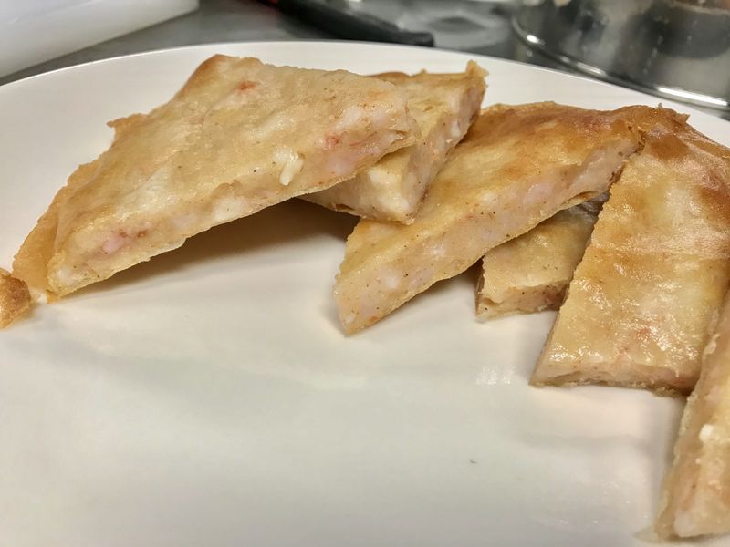 月亮蝦餅