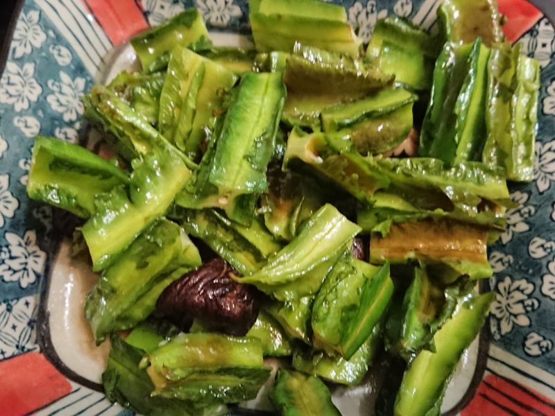 香菇炒翼豆