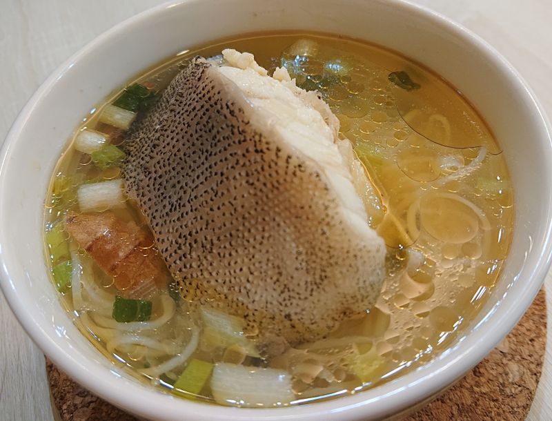 麻油石斑麵線(清淡版)