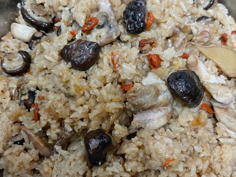 麻油雞飯