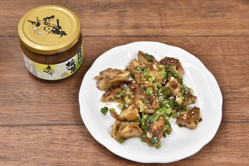晚餐料理|芝麻梅醬醬燒雞丁|芝麻梅醬