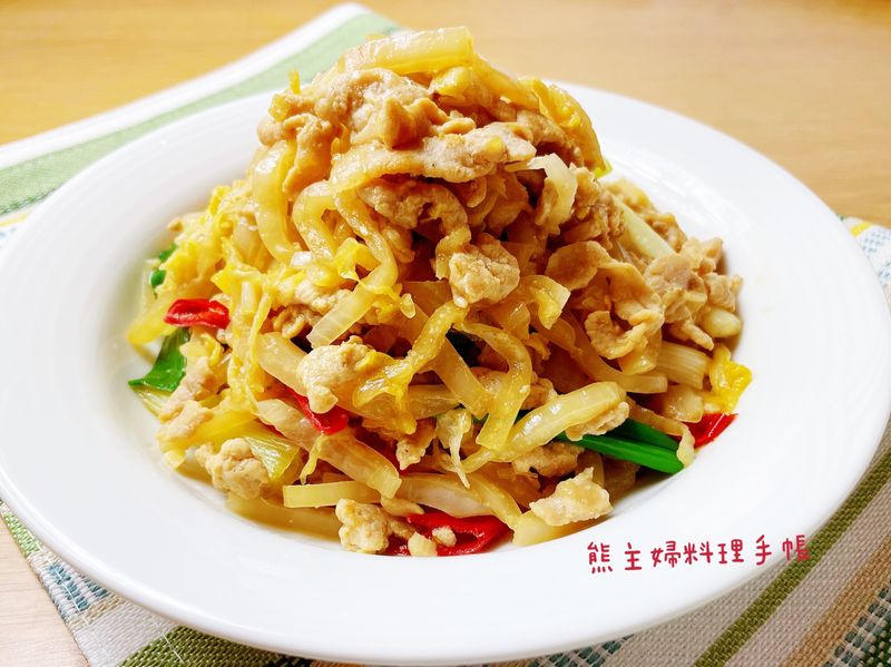 酸白菜炒肉絲（簡單/快速）