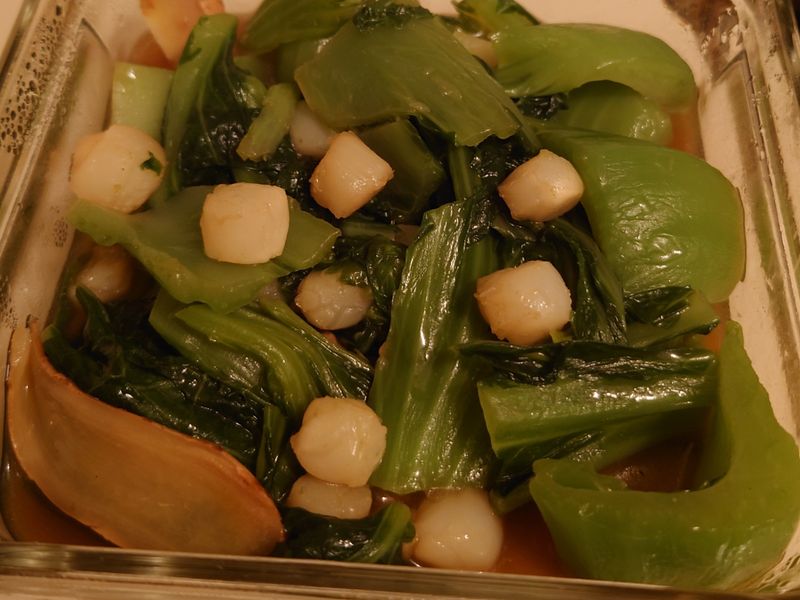 蠔油干貝芥菜