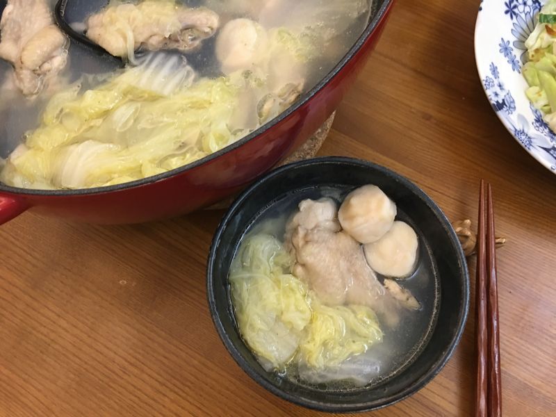 干貝白菜雞湯