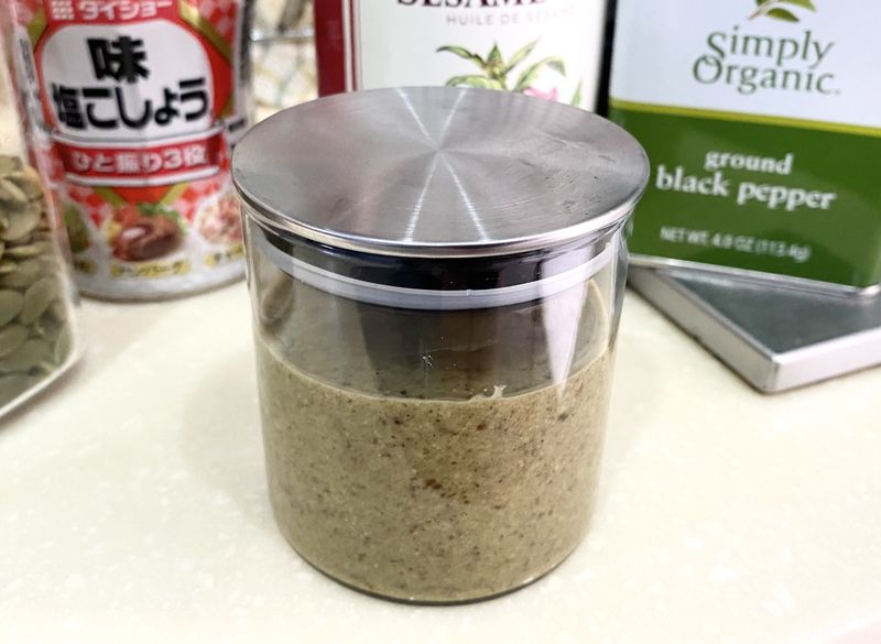 生酮_堅果醬_香辣麻油南瓜籽醬