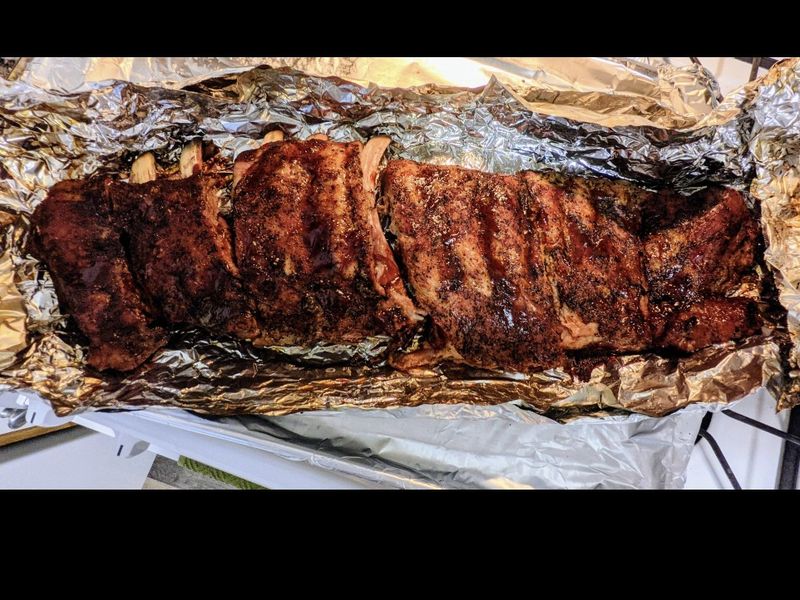 美式烤豬肋排 BBQ Pork ribs