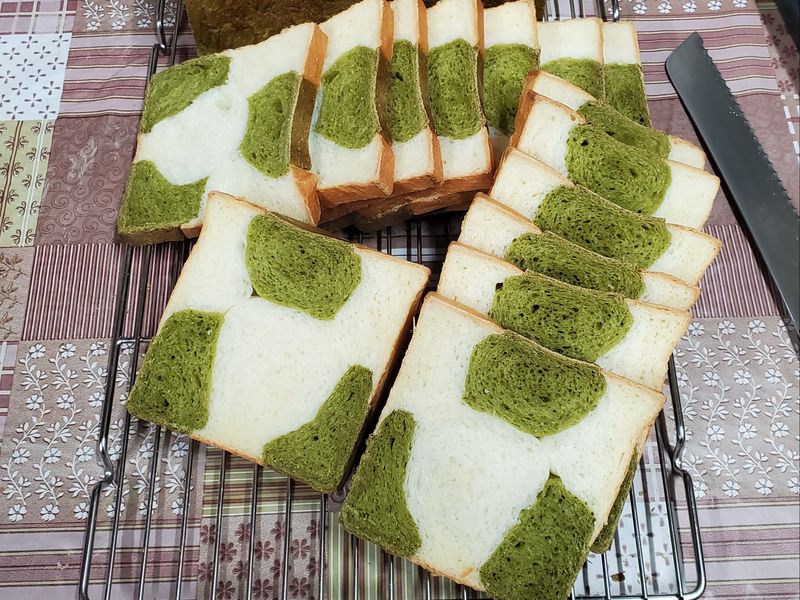 抹茶鮮奶吐司
