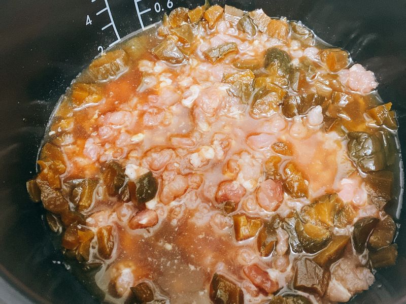 超簡單電子鍋瓜仔肉