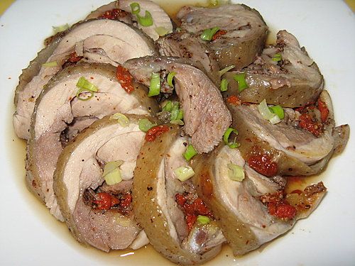 養生雞腿捲