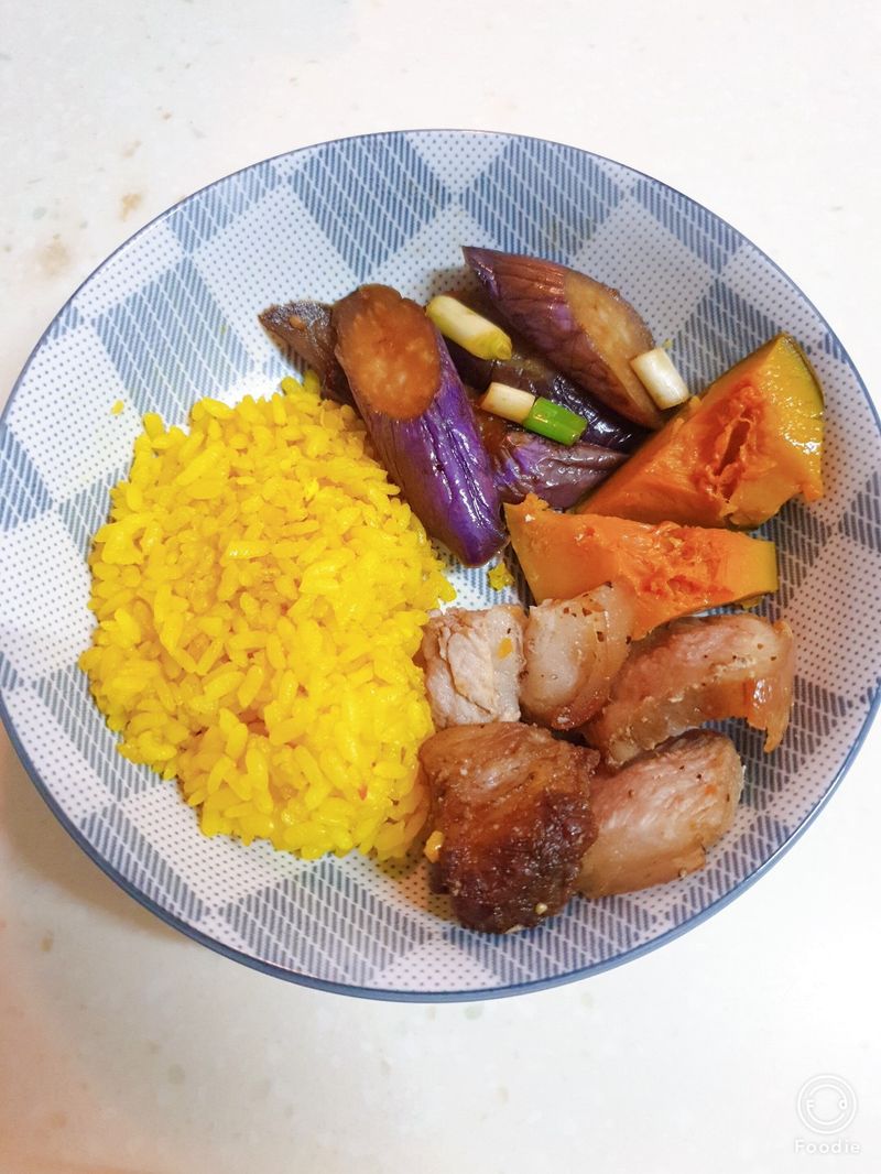 簡易薑黃飯