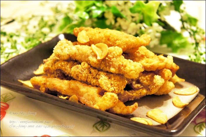 蒜味雞柳條
