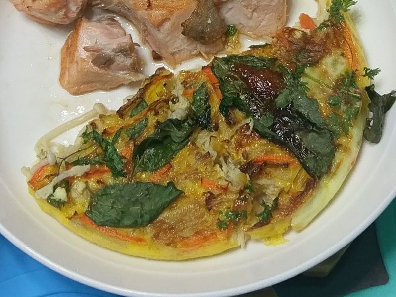 氣炸蔬菜烘蛋