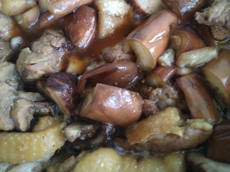 茄子燜雞