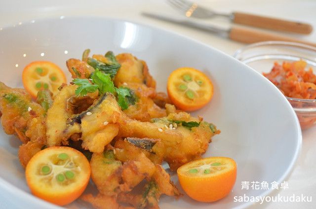 泡菜鯖魚天婦羅
