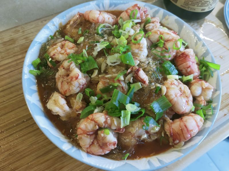 鮮蝦粉絲煲