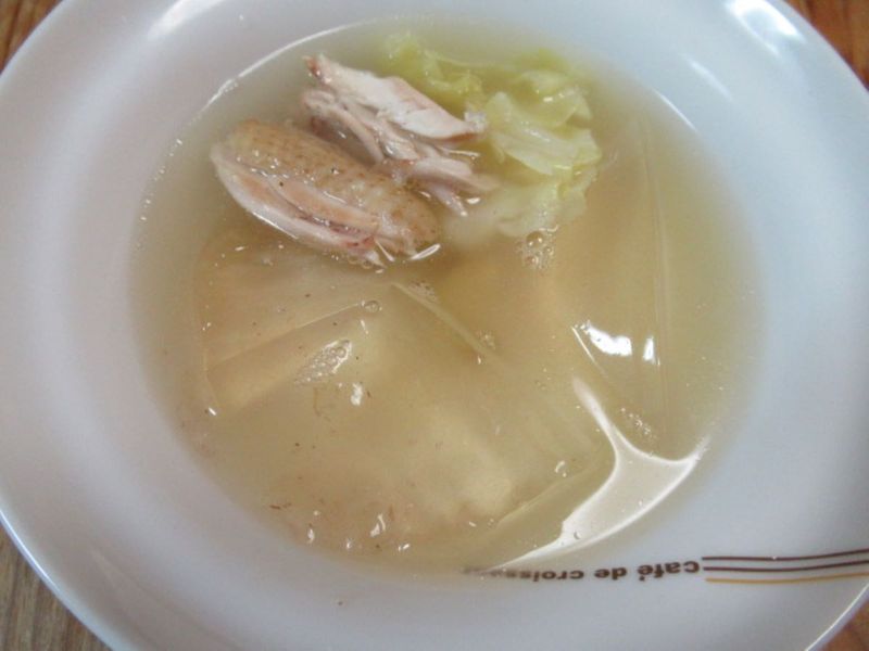 愛玉雞湯