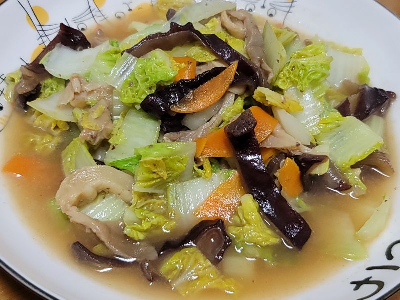 蒜炒娃娃菜