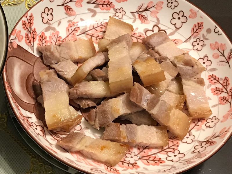 鹽煎豬五花