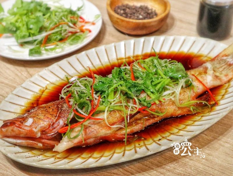 年菜【蠔汁清蒸海上鮮】