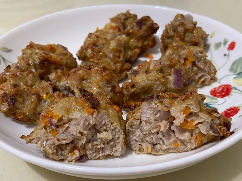 氣炸絞肉塊
