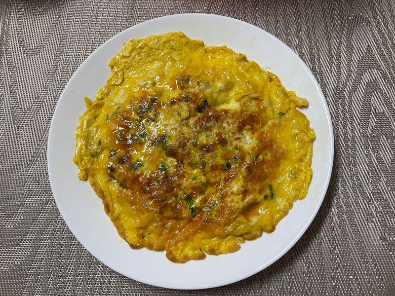 破布子煎蛋