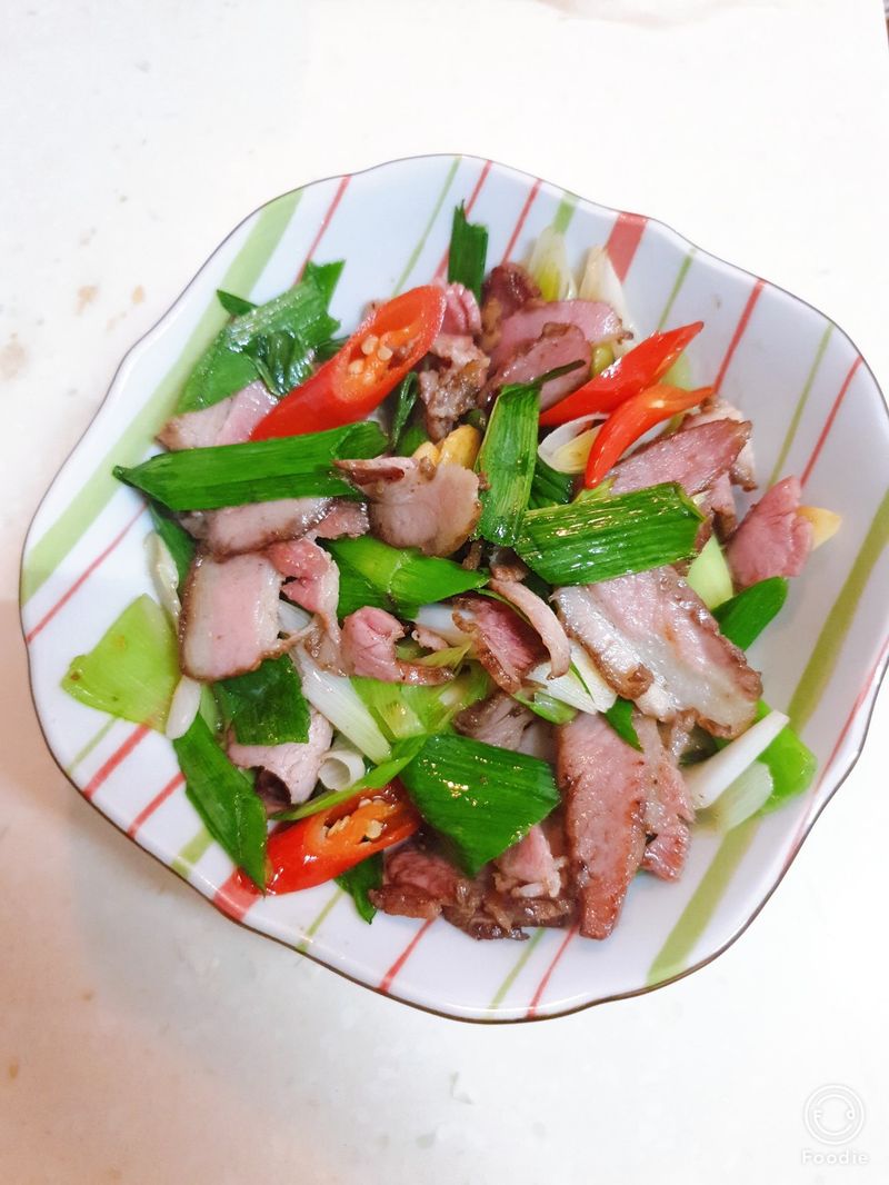 蒜苗炒臘肉