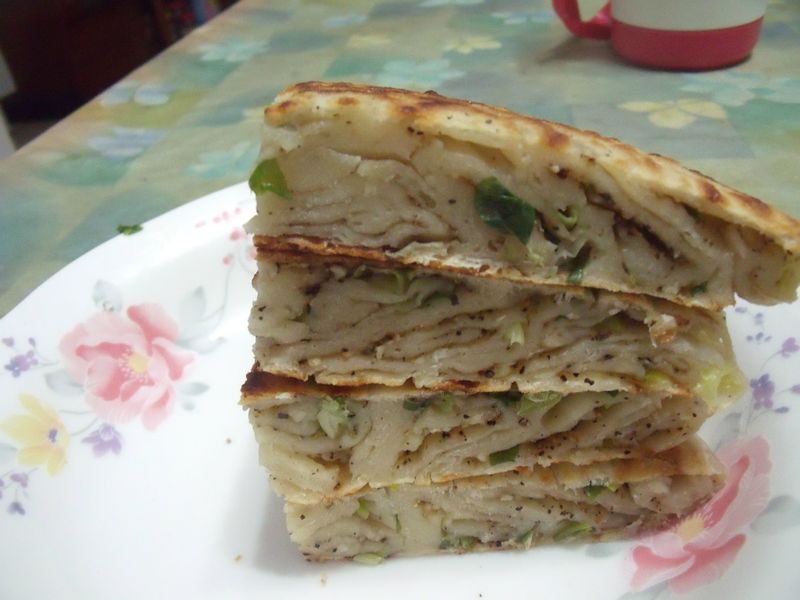 黑胡椒蔥餅