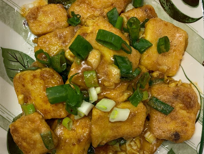 金沙豆腐