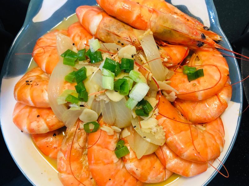 奶油蒜香蝦蝦