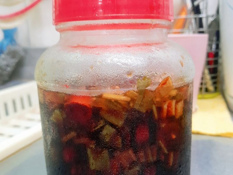 眷村味，水餃醬汁