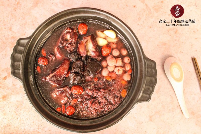 【老菜脯糯米雞湯】大寒節氣燉湯,清爽湯頭