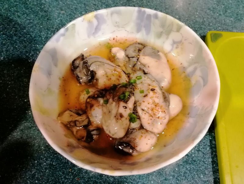 牡蠣佃煮風
