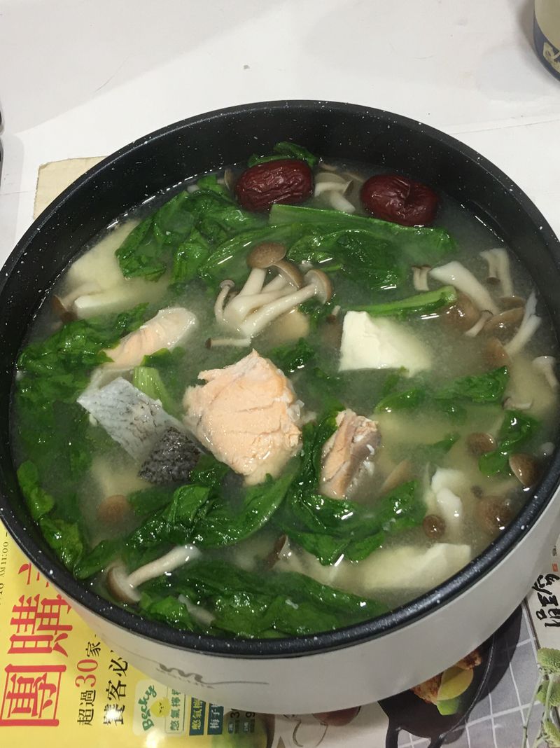 32.味增鮭魚鍋