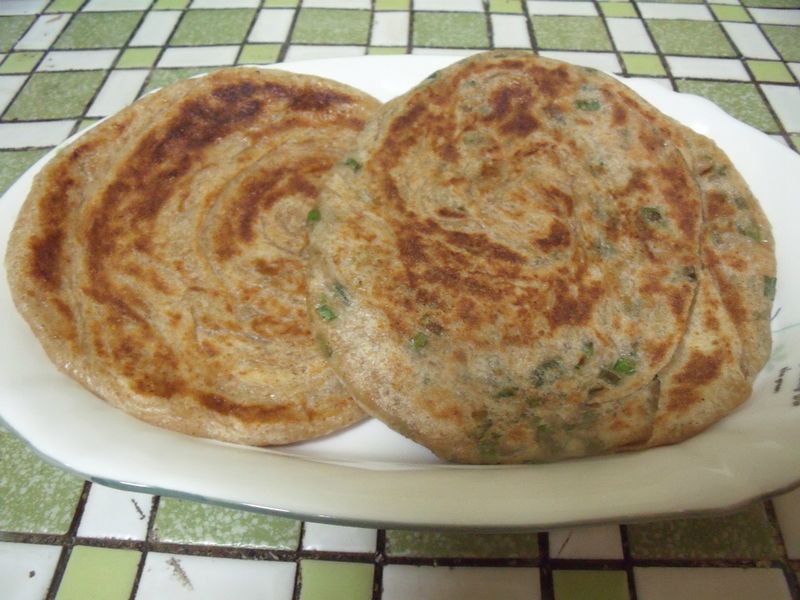 全麥蔥花抓餅&全麥抓餅