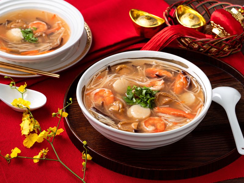 干貝鮑魚海鮮羹【年菜食譜】