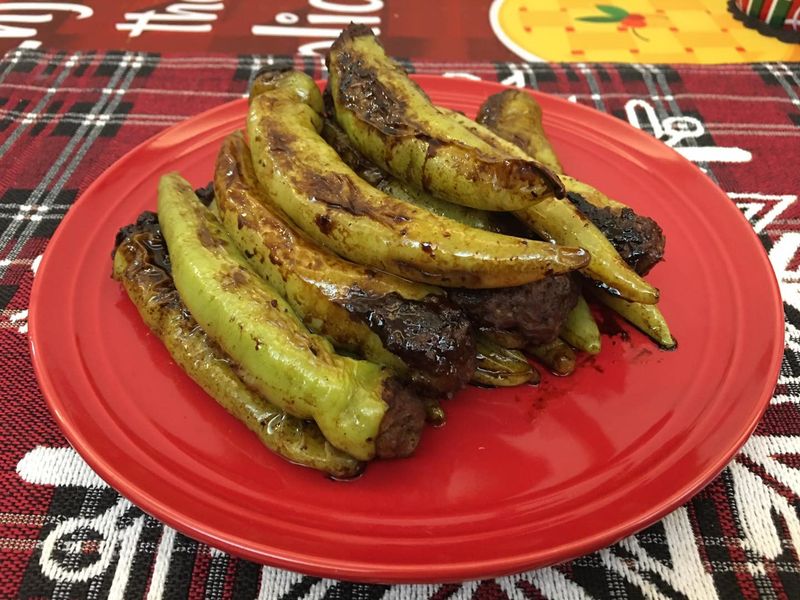 翡翠椒鑲肉