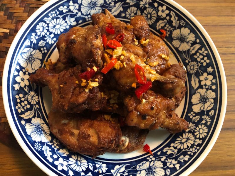 奶油大蒜雞翅