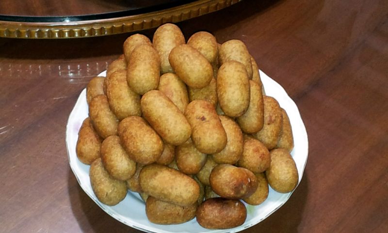 中式甜點~小芋丸