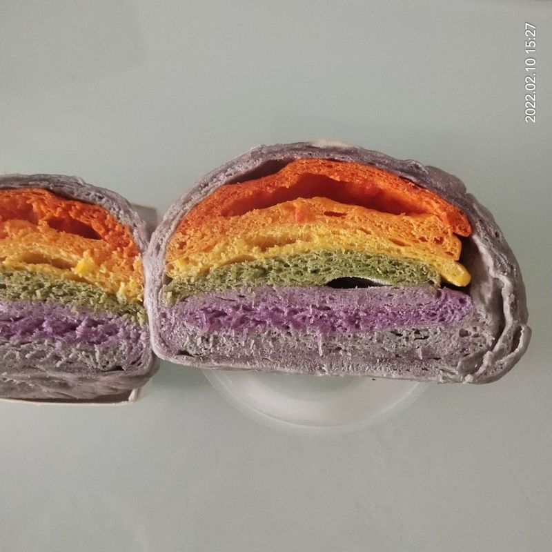 彩虹饅頭