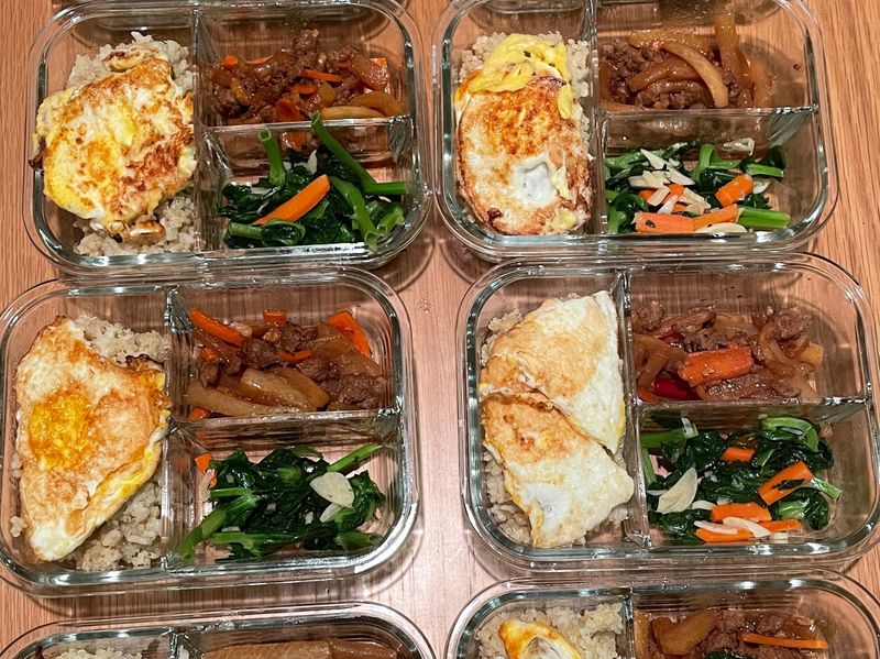 Bento radish pork