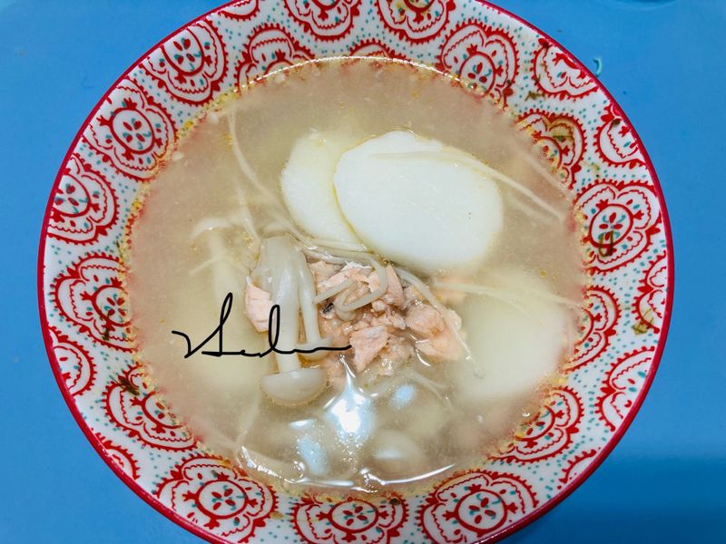鮭魚山藥湯