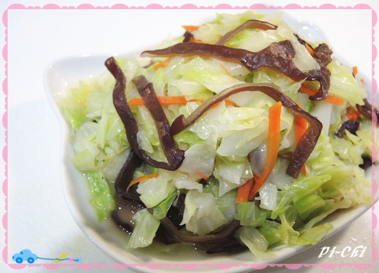 黑木耳高麗菜